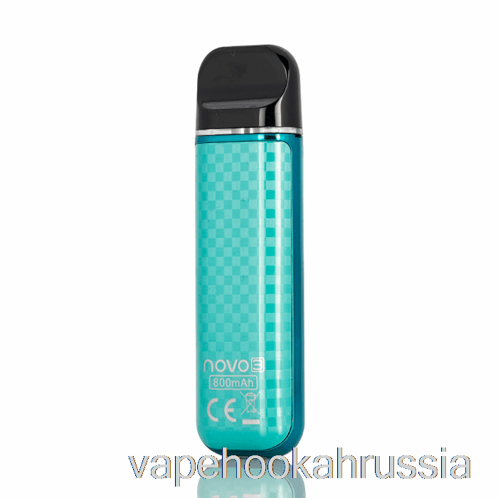 Vape Russia Smok Novo 3 25w Pod System павлин синий карбоновый